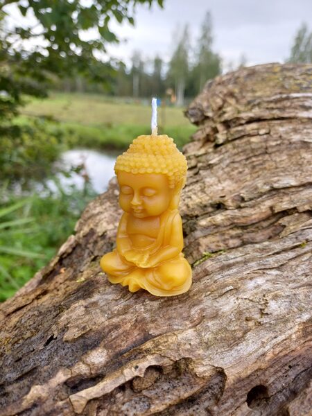 Wax candle "Buddha"