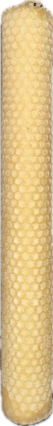 Rolled beeswax candle (26cm)